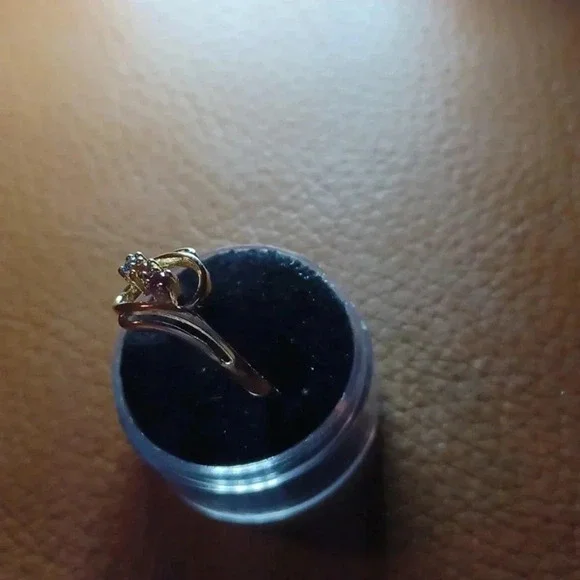 Gold-plated Mother's ring. yellow - Picture 5 of 7